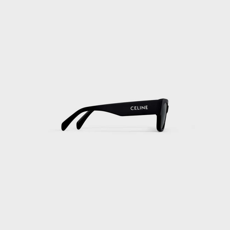 Celine Monochroms 01 In Acetate Sonnenbrille Schwarz | CL-592414