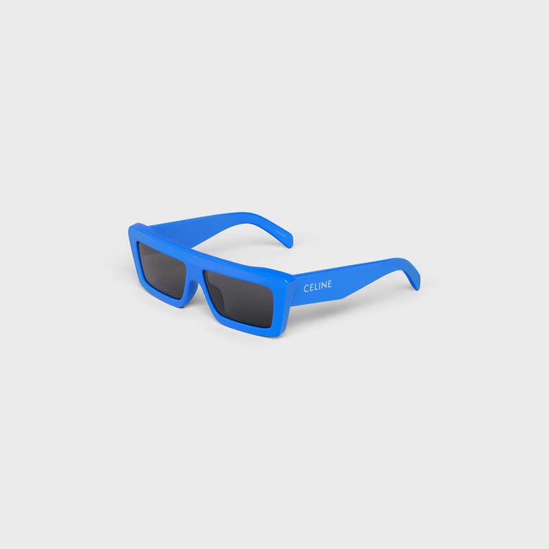 Celine Monochroms 02 In Acetate Sonnenbrille Königsblau Blau | CL-591751