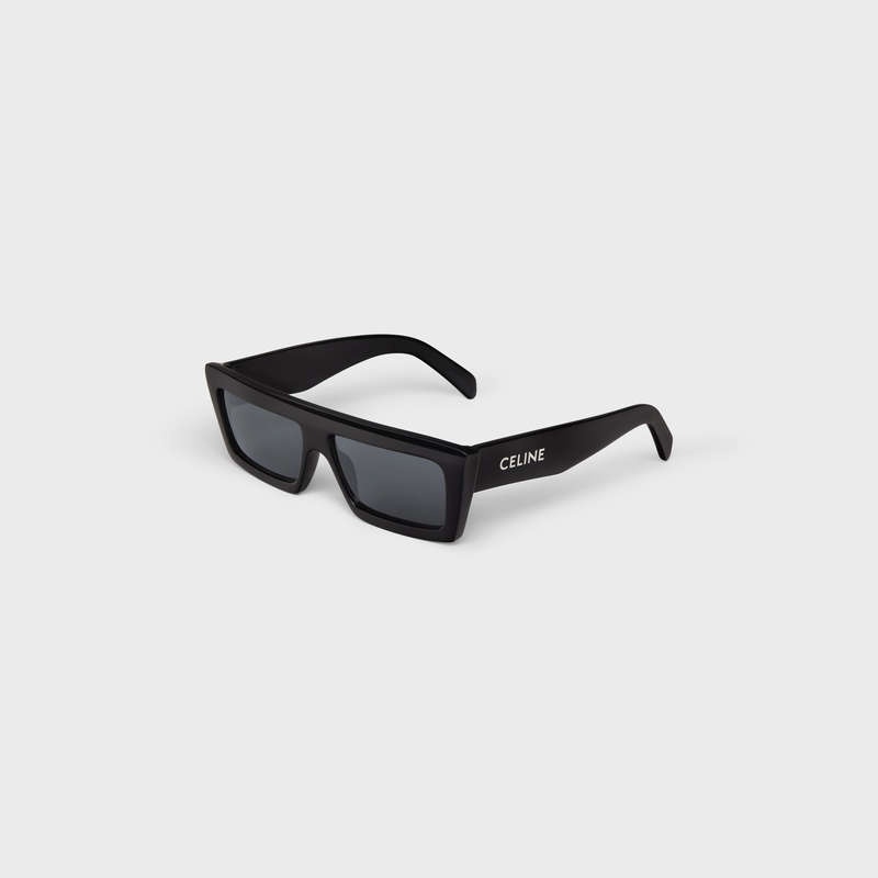 Celine Monochroms 02 In Acetate Sonnenbrille Schwarz | CL-591750