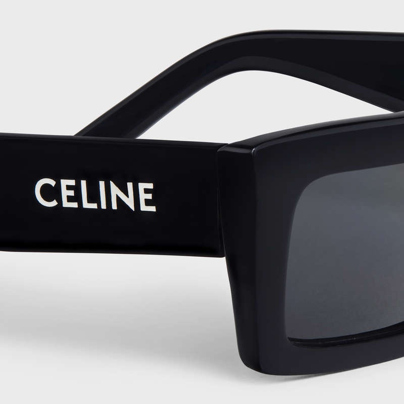 Celine Monochroms 02 In Acetate Sonnenbrille Schwarz | CL-591750