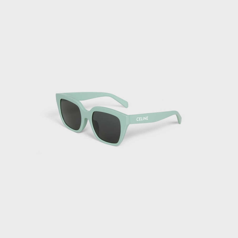 Celine Monochroms 03 In Acetate Sonnenbrille Mintfarben | CL-592418