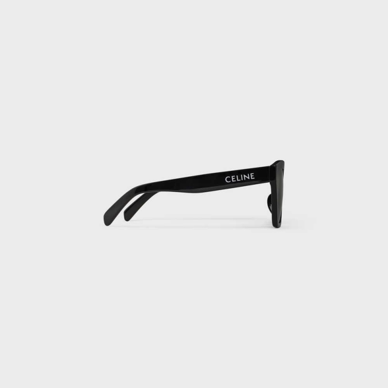 Celine Monochroms 03 In Acetate Sonnenbrille Schwarz | CL-592417