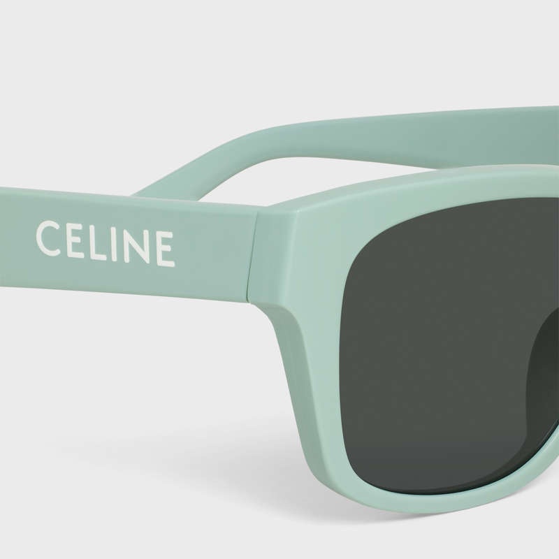 Celine Monochroms 05 In Acetate Sonnenbrille Mintfarben | CL-591749