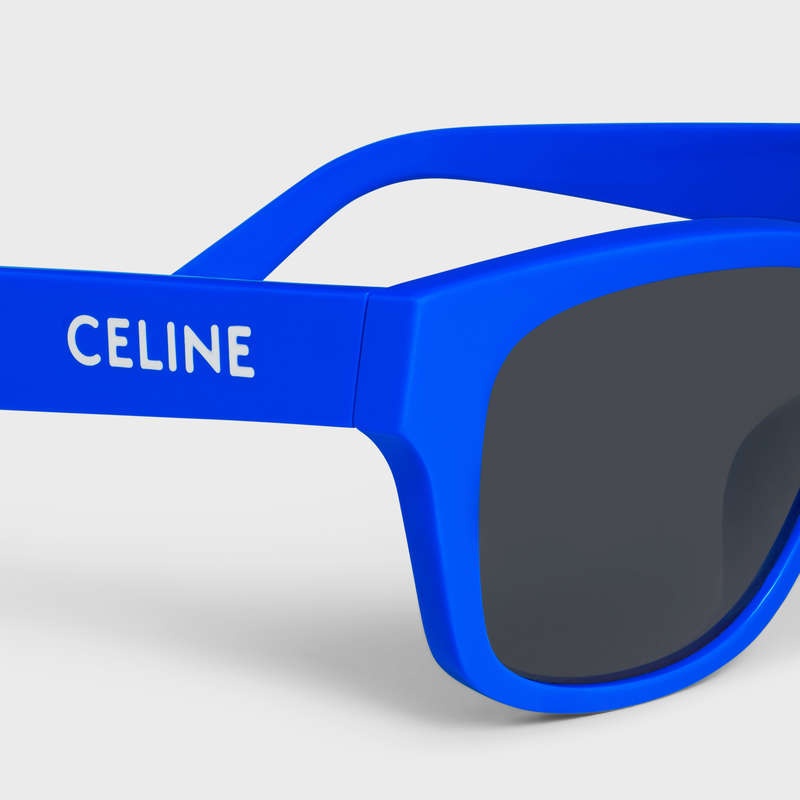 Celine Monochroms 05 In Acetate Sonnenbrille Königsblau Blau | CL-591746