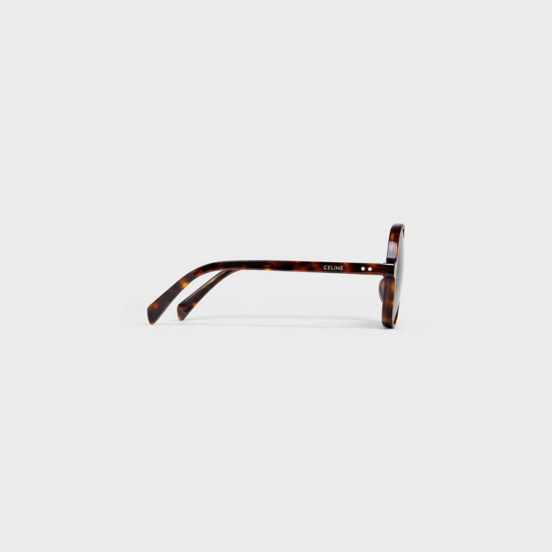 Celine Oversized S244 In Acetate Sonnenbrille Rot | CL-592435