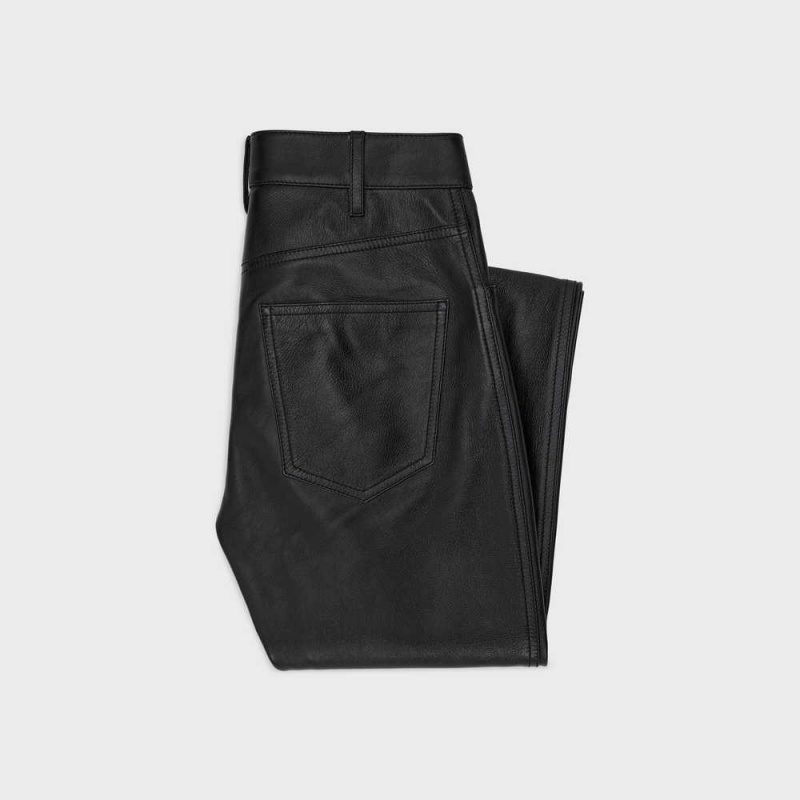 Celine Second Skin Jeans In Soft Hose Schwarz | CL-592731