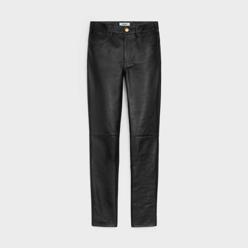 Celine Second Skin Jeans In Soft Hose Schwarz | CL-592731