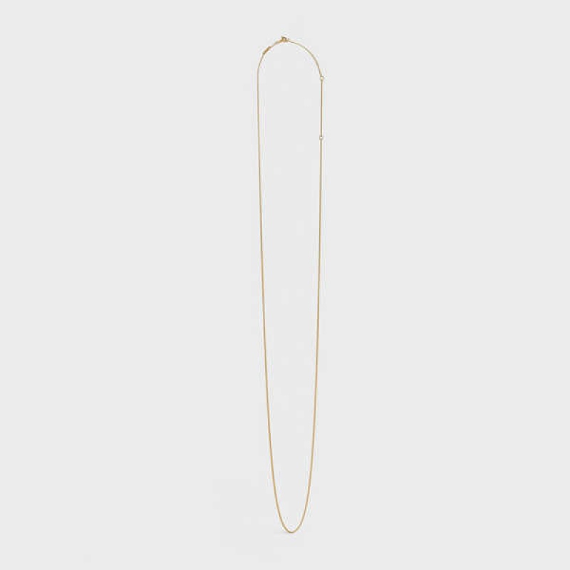 Celine Separables Chain In Brass With Gold Finish Ketten Gold | CL-592262