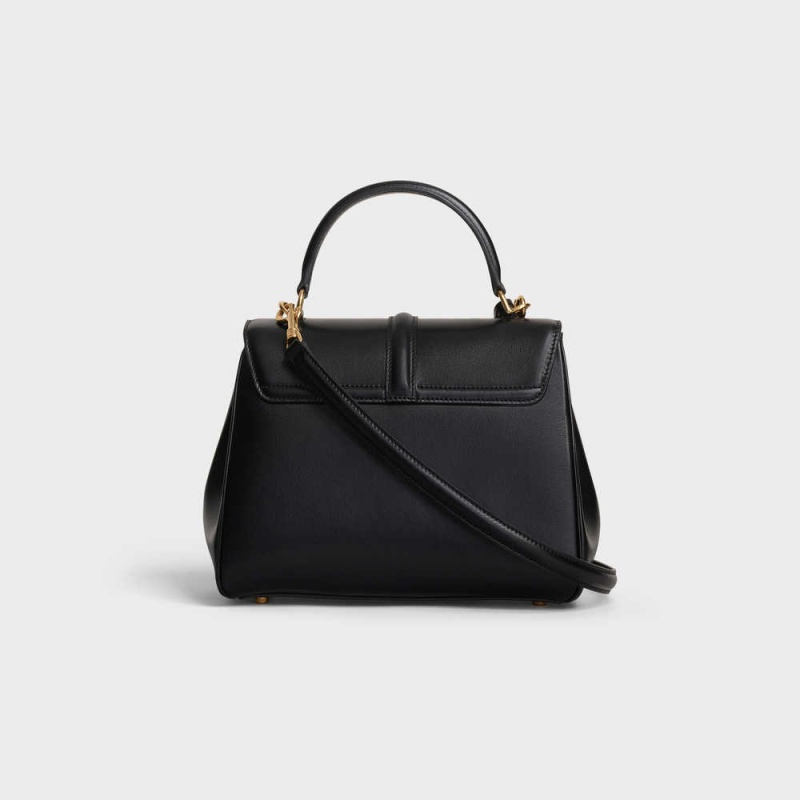 Celine Small Bag In Satinated Calfskin 16 Schwarz | CL-593275