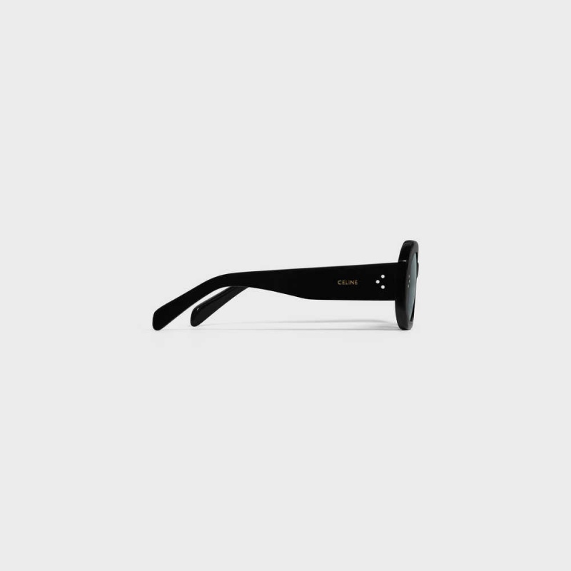 Celine Square S255 In Acetate Sonnenbrille Schwarz | CL-592401