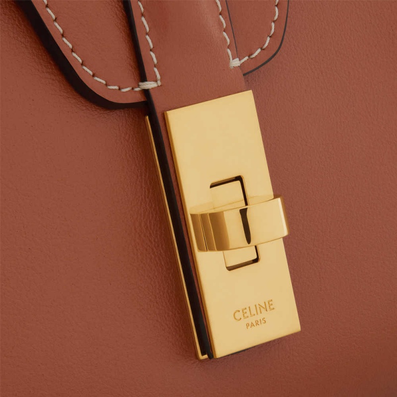 Celine Teen Soft In Smooth Calfskin 16 Braun | CL-593262