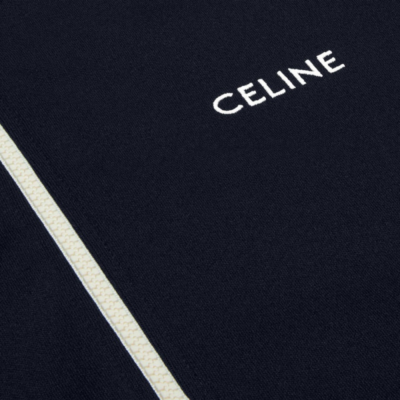 Celine Tracksuit In Double Face Jersey Jacken Weiß | CL-592674