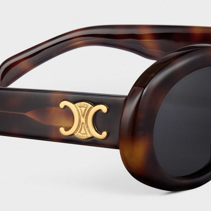 Celine Triomphe 01 In Acetate Sonnenbrille Braun | CL-592380