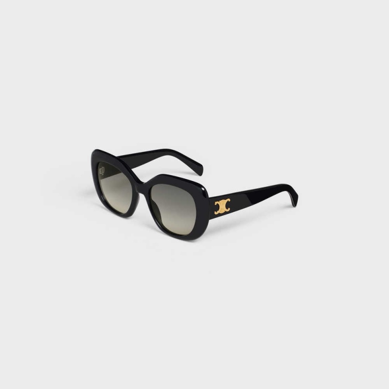 Celine Triomphe 06 In Acetate Sonnenbrille Schwarz | CL-592405