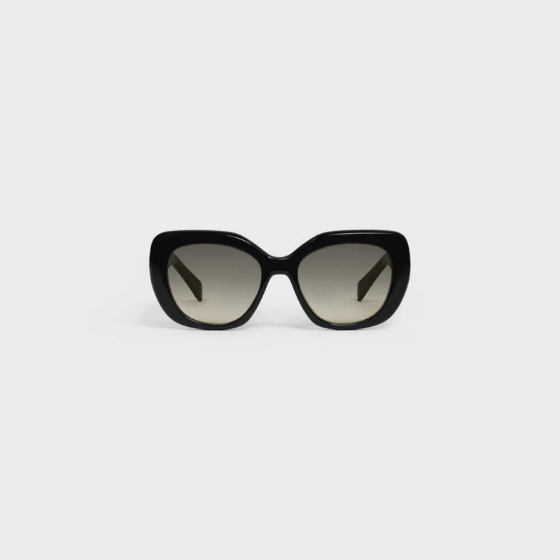 Celine Triomphe 06 In Acetate Sonnenbrille Schwarz | CL-592405