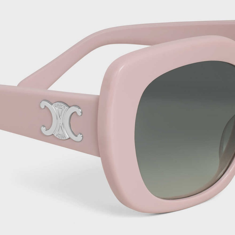 Celine Triomphe 06 In Acetate Sonnenbrille Rosa | CL-592385