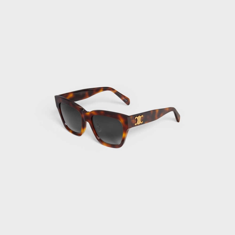 Celine Triomphe 09 In Acetate Sonnenbrille Braun | CL-592389