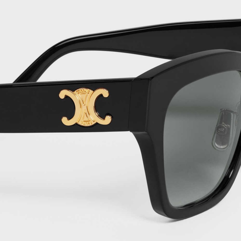 Celine Triomphe 09 In Acetate Sonnenbrille Schwarz | CL-592388