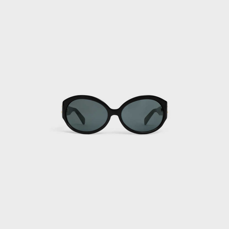 Celine Triomphe 11 In Acetate Sonnenbrille Schwarz | CL-592372