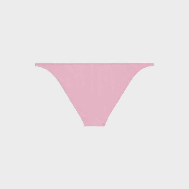 Celine Triomphe Bottom In Matte Jersey Bademode Rosa | CL-592769