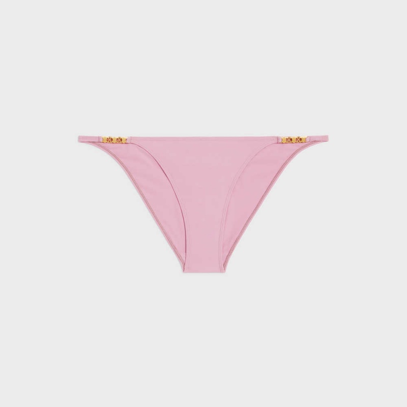 Celine Triomphe Bottom In Matte Jersey Bademode Rosa | CL-592769