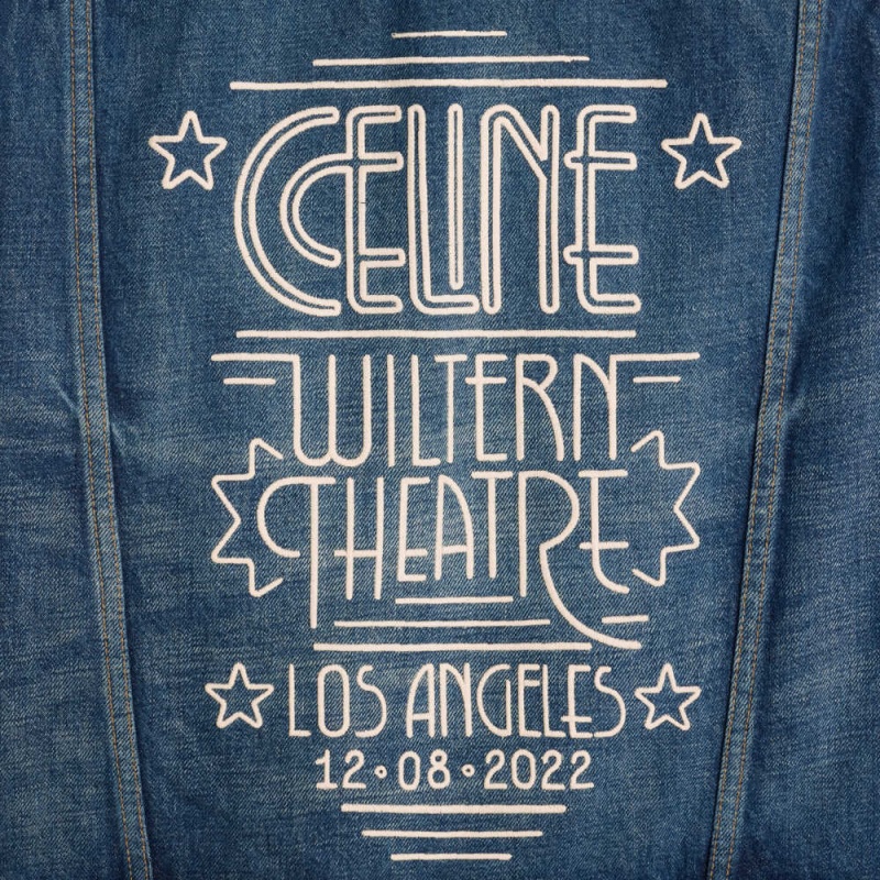 Celine Trucker In Dark Union Wash Denim Jacken Dunkelwaschen | CL-592633