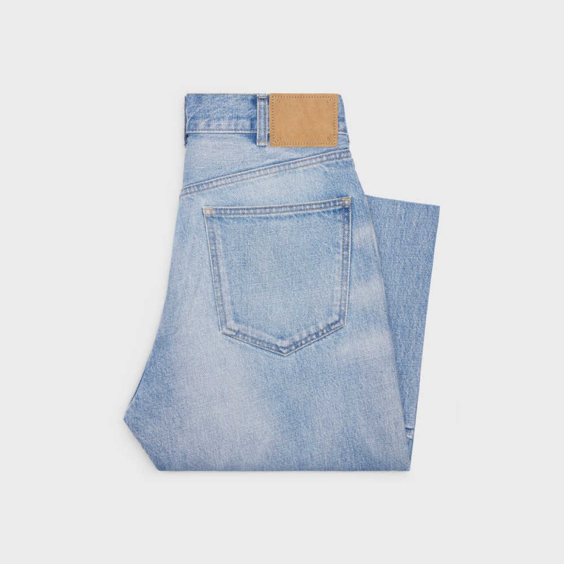 Celine Wesley Jeans In Pismo Wash Denim Hose Waschen | CL-592714