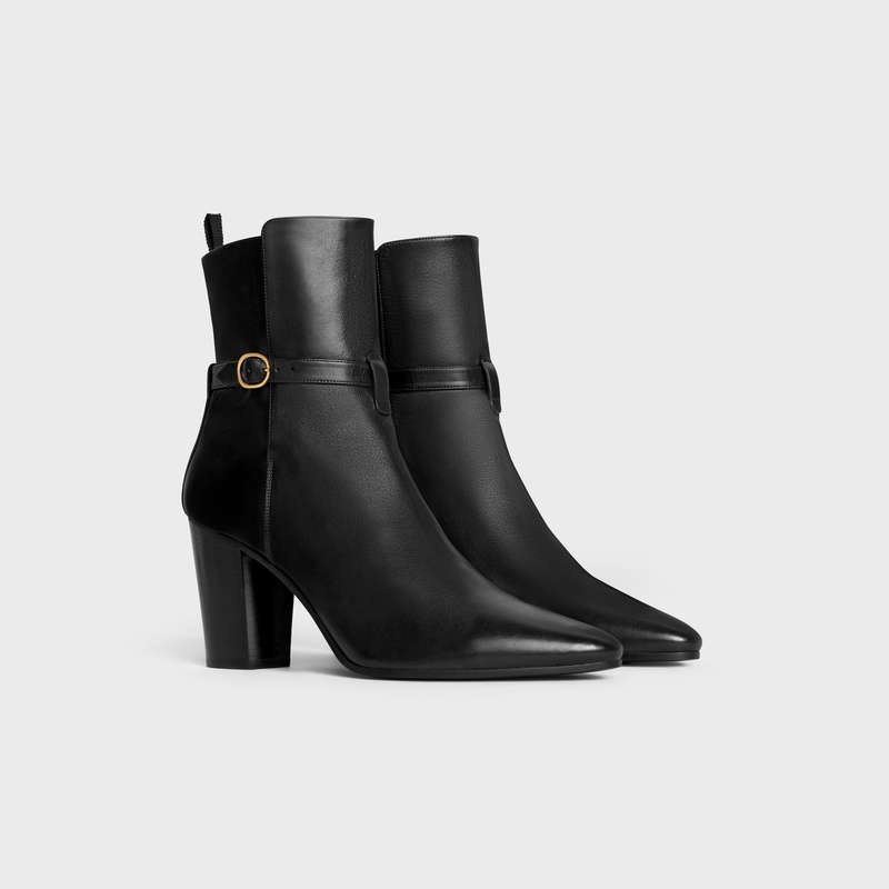 Celine Wiltern Jodhpur In Calfskin Stiefel Schwarz | CL-591870