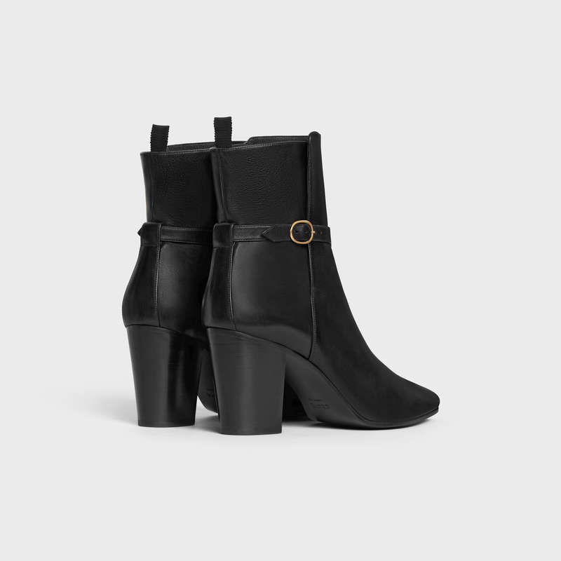 Celine Wiltern Jodhpur In Calfskin Stiefel Schwarz | CL-591870