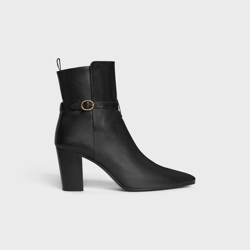 Celine Wiltern Jodhpur In Calfskin Stiefel Schwarz | CL-591870