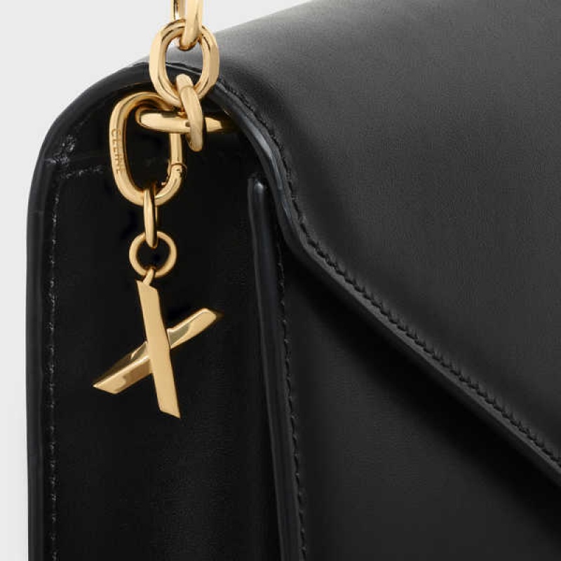 Celine X Charm In Brass Kleine Lederwaren Gold | CL-592943